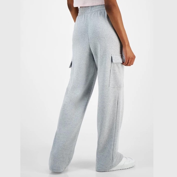 NWT Grayson Threads Wide Leg Cargo Sweatpants XL Gray - Picture 2 of 13